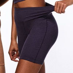 Lush Rib Bike Shorts -Parade